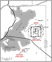 Test Boreholes at WIPP