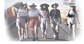 Walkers for Saner Solutions